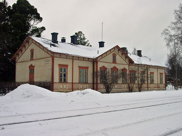 Pietarsaaren rautatieasema Margaretha Ehrström 2008
