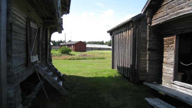 Lamminahon talousrakennuksia. Hilkka Högström 2009