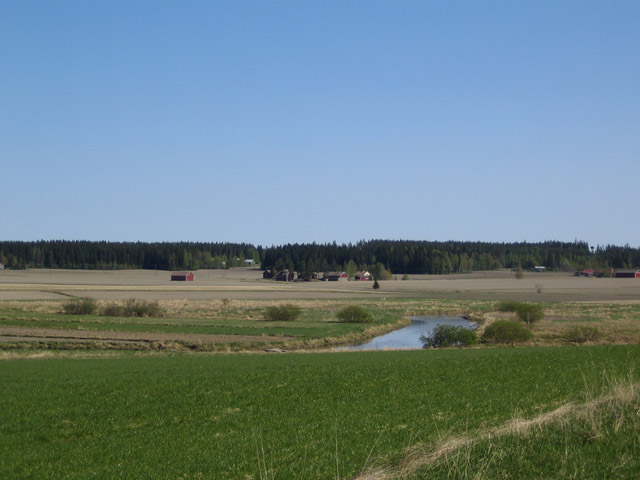 Loimijokilaakson viljelymaisemaa. Johanna Forsius 2006