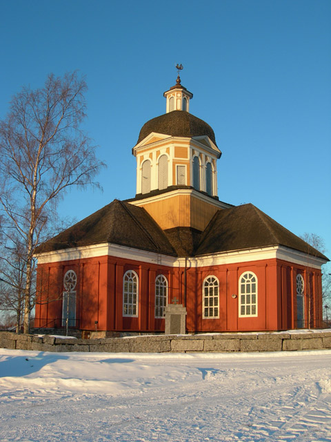 Luodon kirkko. Tuija Mikkonen 2006