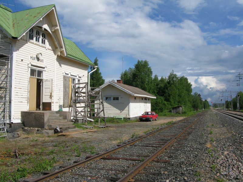 Murtomäen rautatieasema. Marja-Leena Ikkala 2013