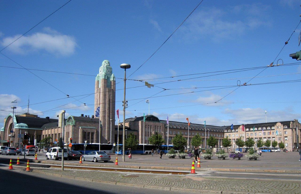 Helsingin Rautatientori. Museovirasto Museiverket 2017