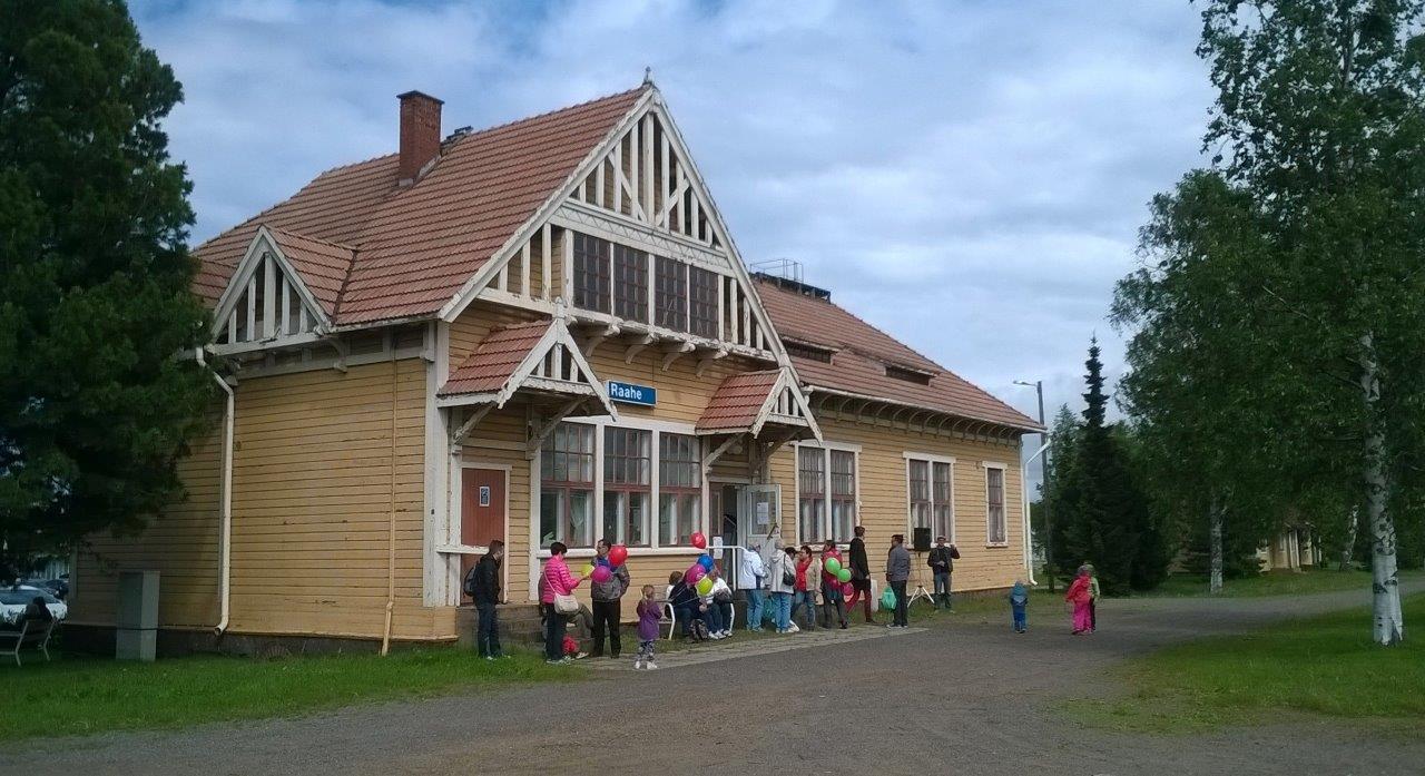 Raahen rautatieasema. Wiki Loves Monuments, CC BY-SA 4.0 Mikkoau 2015