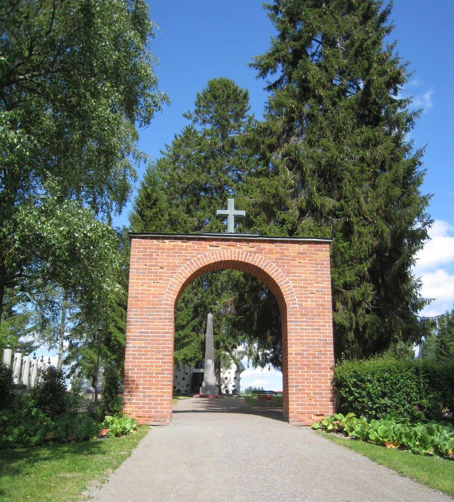 Muistojen kappelin alue. Museovirasto 2019