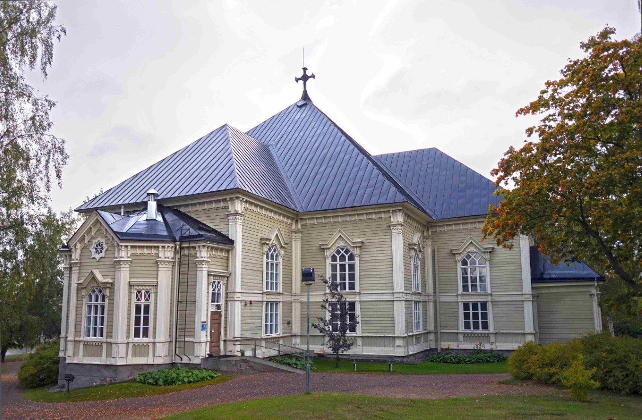 Kangasniemen kirkko. Monuments, CC BY-SA 4.0 Tiia Monto 2018